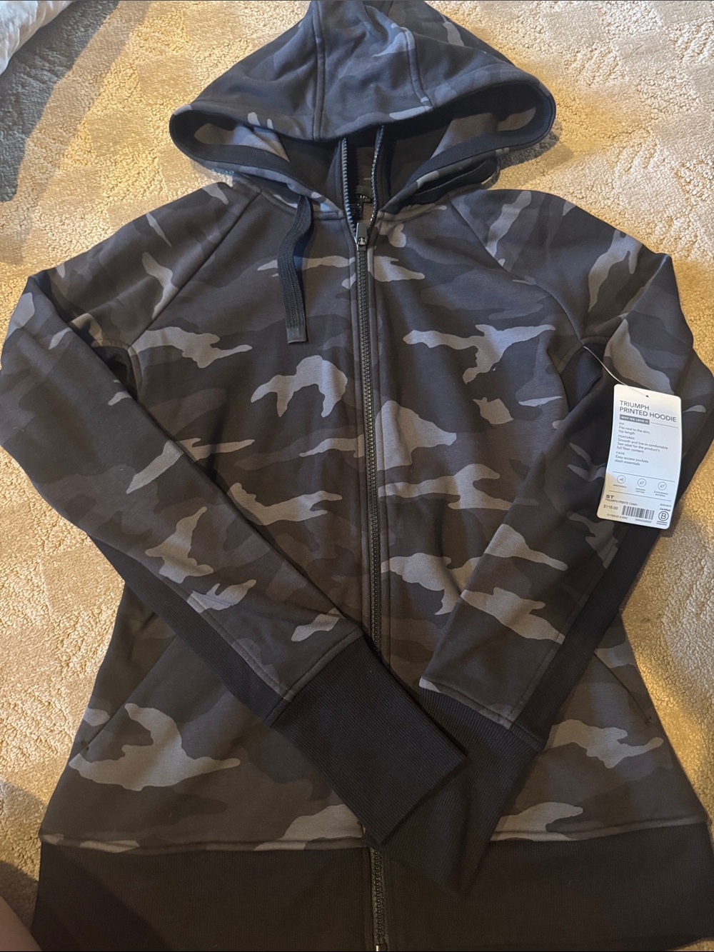 Athleta Triumph Printed Hoodie NEW